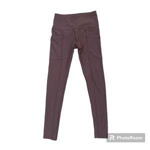 Apana Purple Leggings With Pockets